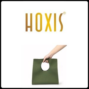 HOXIS Vintage Minimalist Handbag Clutch || Green